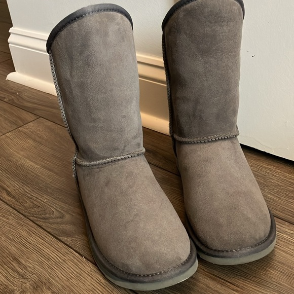 Australia Luxe Collective Cosy Short Grey Boots - Picture 6 of 14